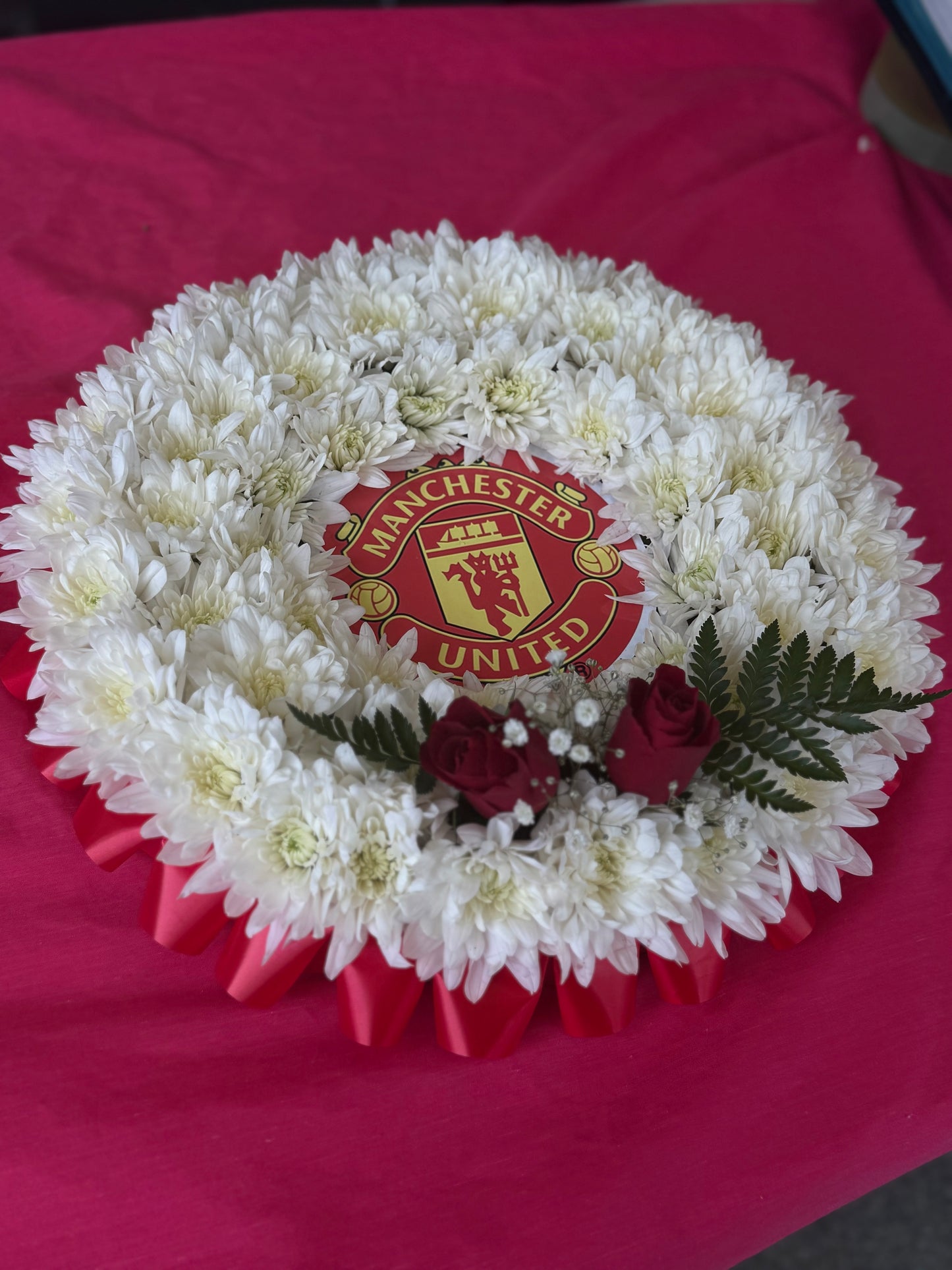 Football Themed Posy Tributes