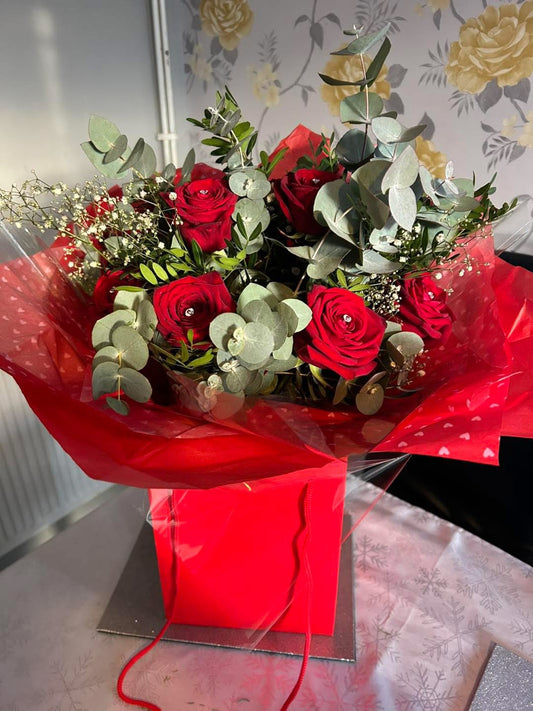 Valentines Day Rose Bouquet.